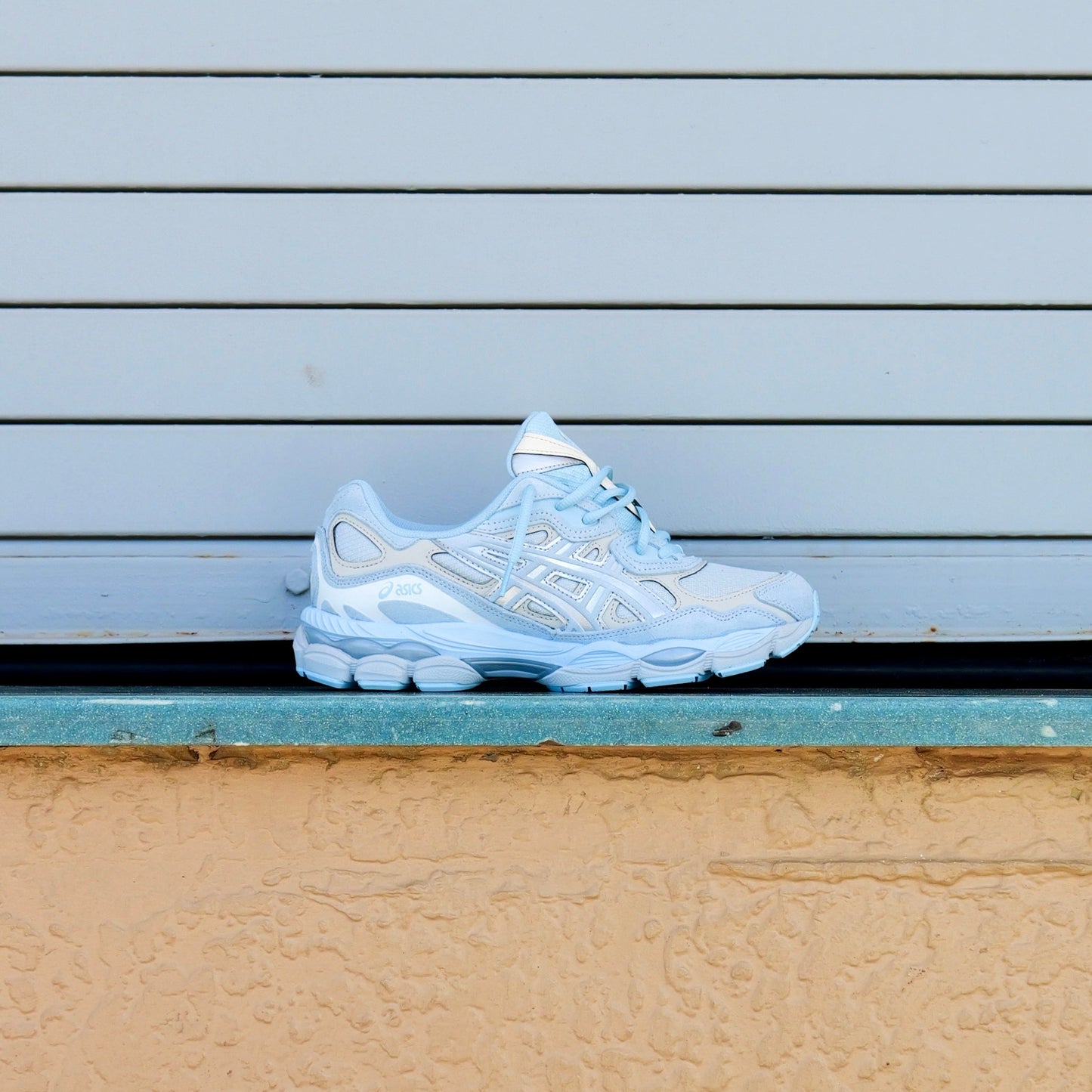 Mens Asics Gel-NYC (Storm Cloud/ Pure Silver)