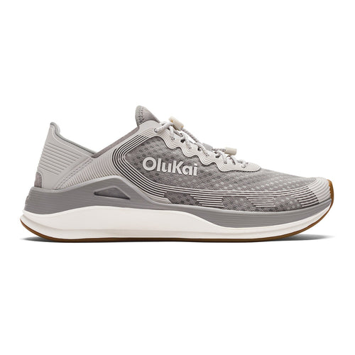 Olukai Ash/Sterling 'Ahi Men's Performance Marine Shoes 10554-AU6L