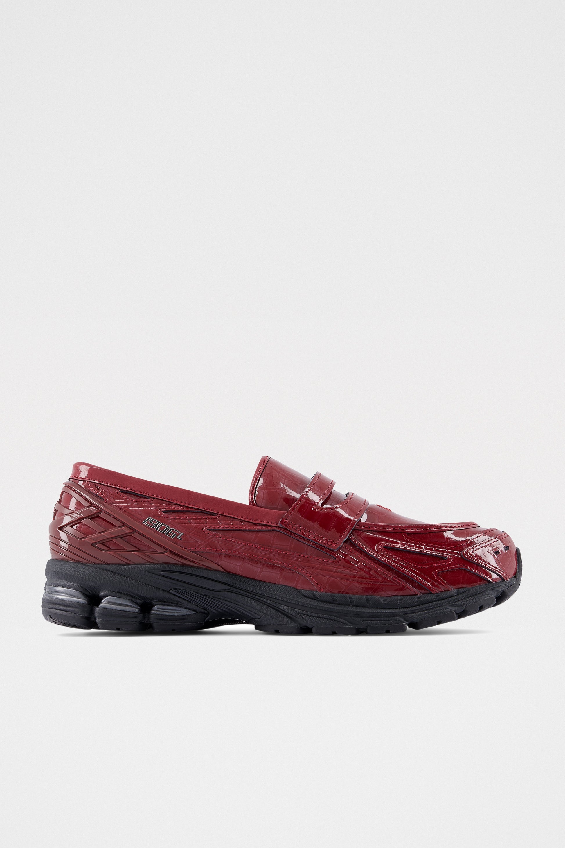 New Balance 1906 Loafer Monarch Burgundy Croc