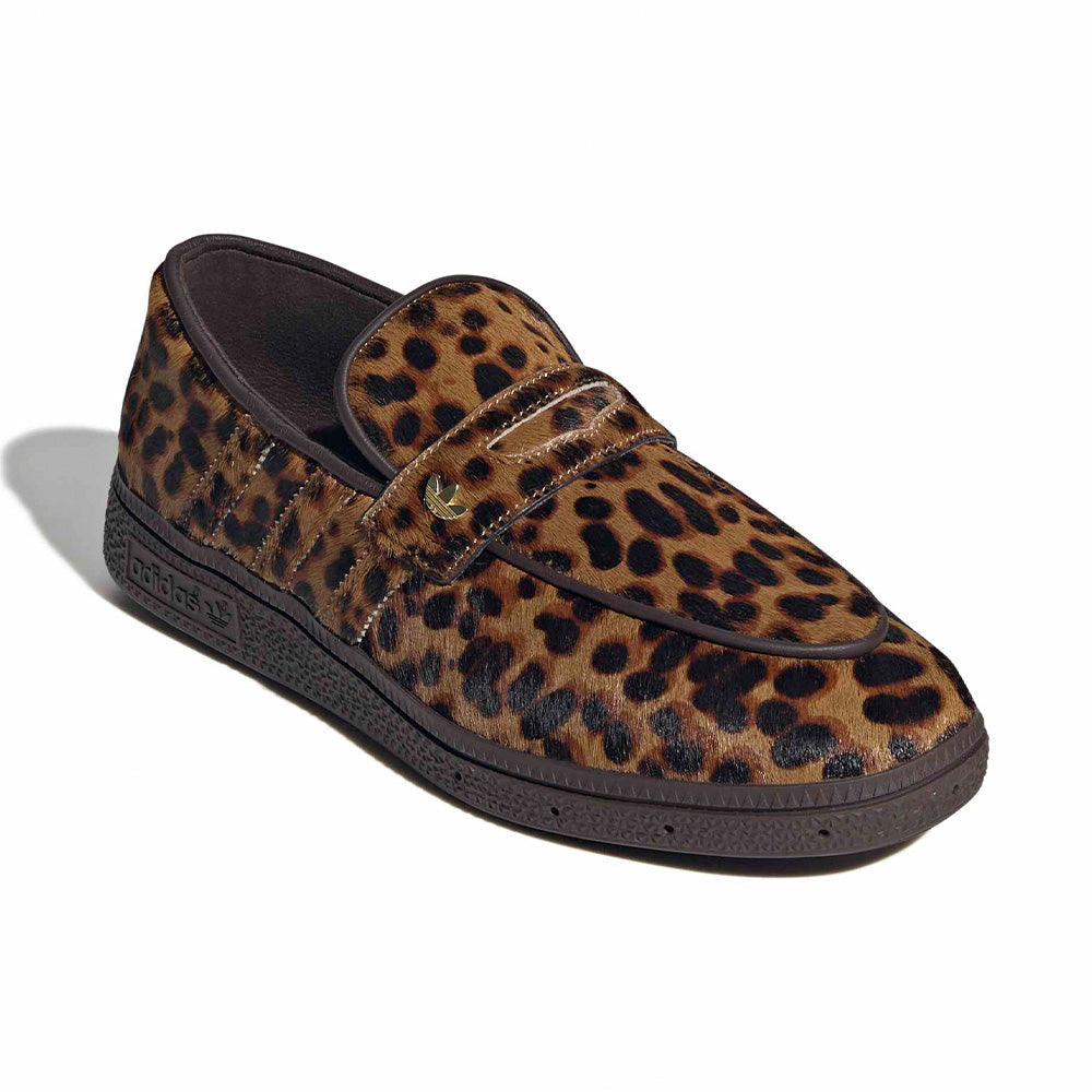 Adidas Women's Handball Spezial "Pony Hair" Loafer - Leopard