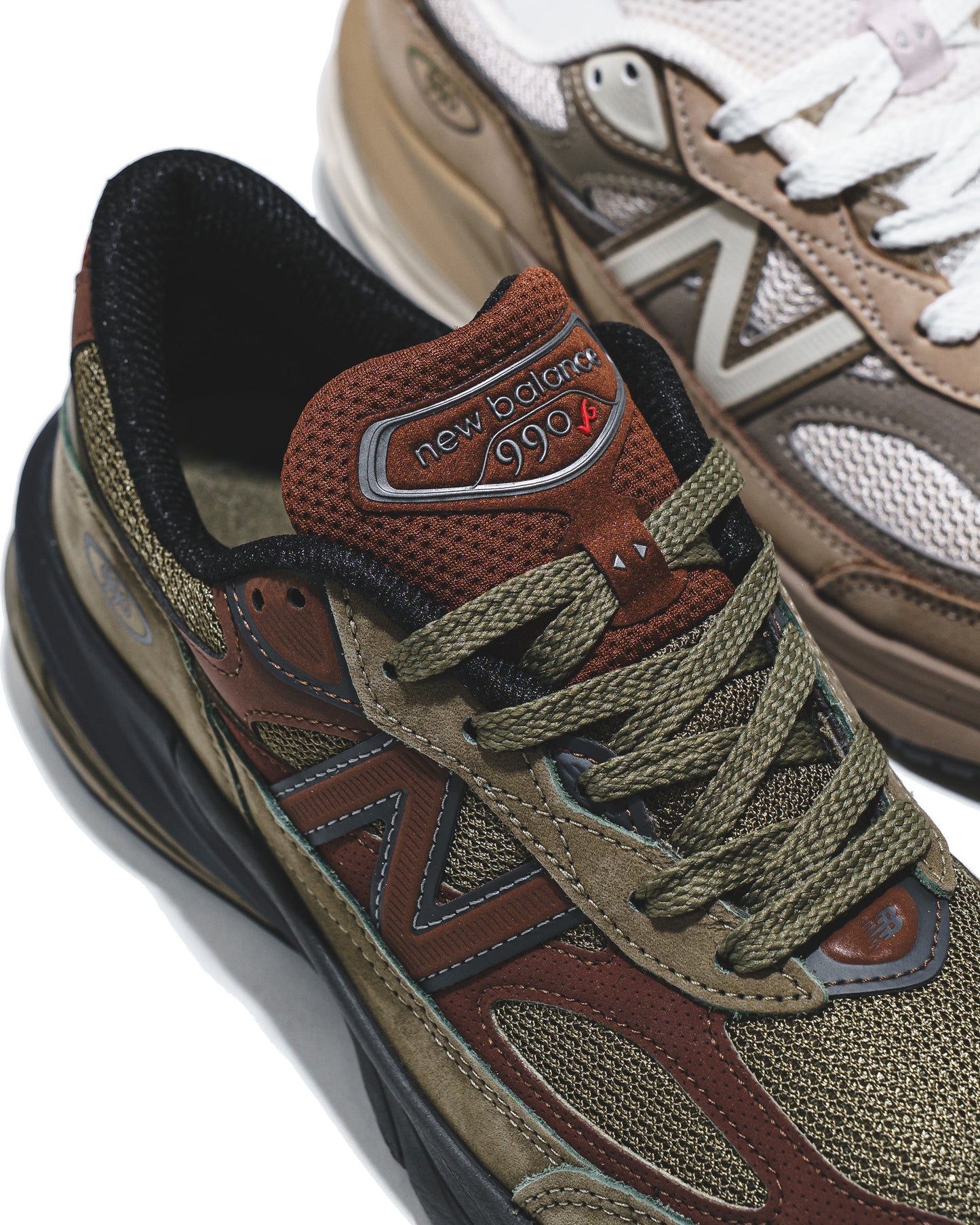 New Balance Unisex Made in USA 990v6 Driftwood Timberwolf U990SG6