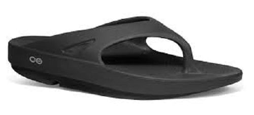 OOFOS Ooriginal Thong BlackMens M1000-BLK