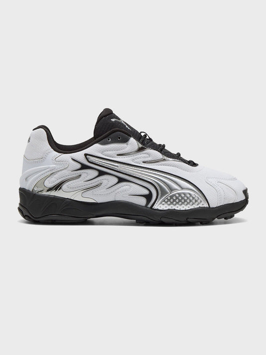 Puma Inhale Smile Sneakers | Silver Mist/Black